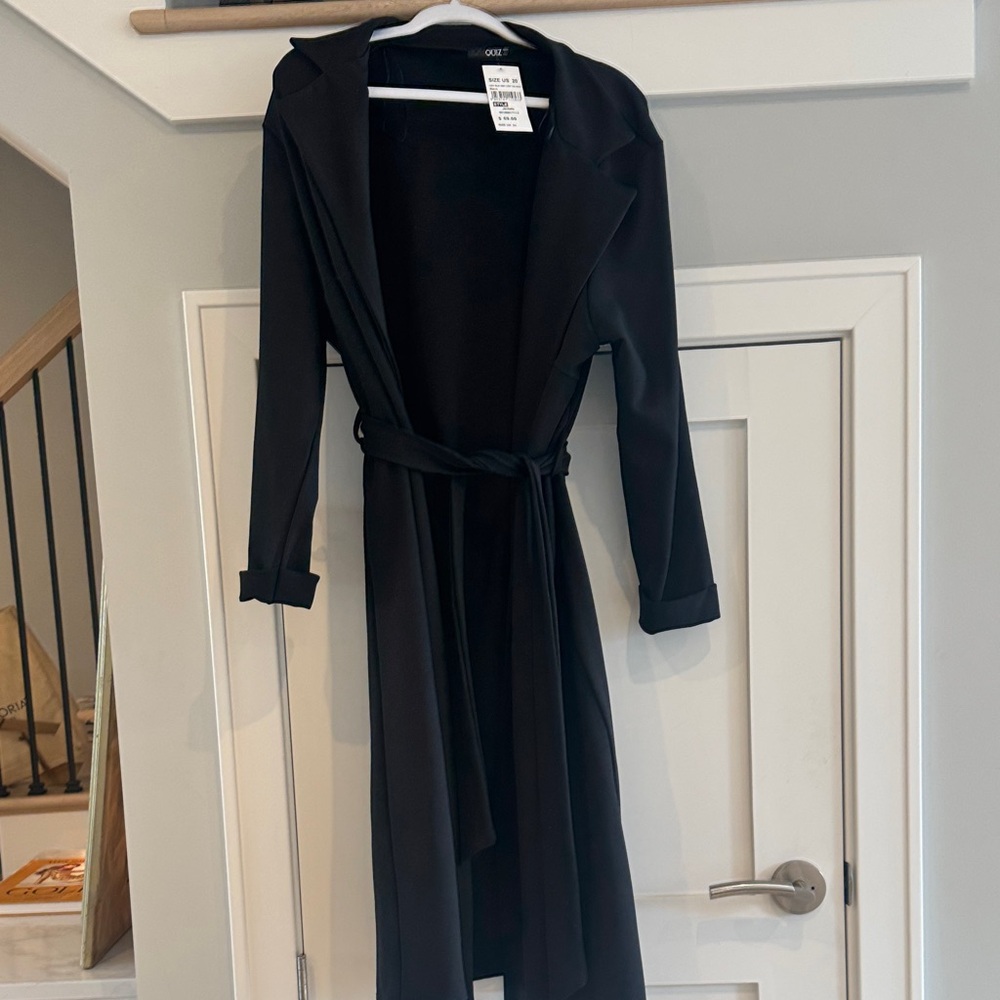 Elegant Black Long Sleeve Dress